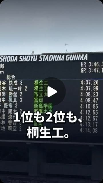 陸上部、活躍中!